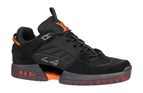 louis vuitton orange shoes|Louis Vuitton skate shoe.